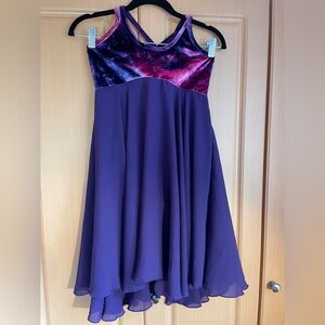 Leotardi Purple and Pink Dance Dress
